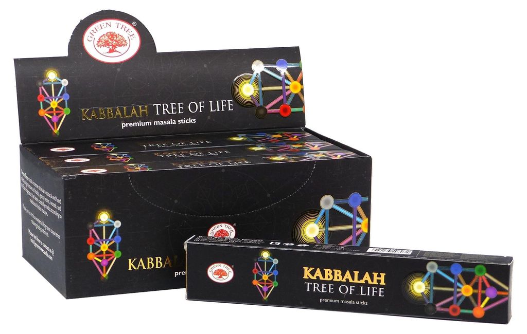 Räucherstäbchen Green Tree "Kaballah Tree of Life" 15gr.
