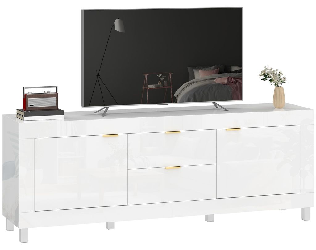 Tv-meubel voor televisies tot 75 inch, modern Productafbeelding 