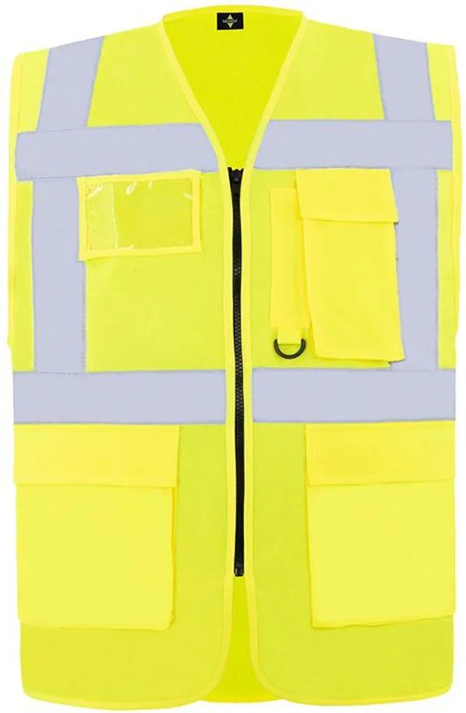 Gilet Sicurezza Korntex KXCMF Hamburg Blu Cielo L | EN 17353 Professional - 2