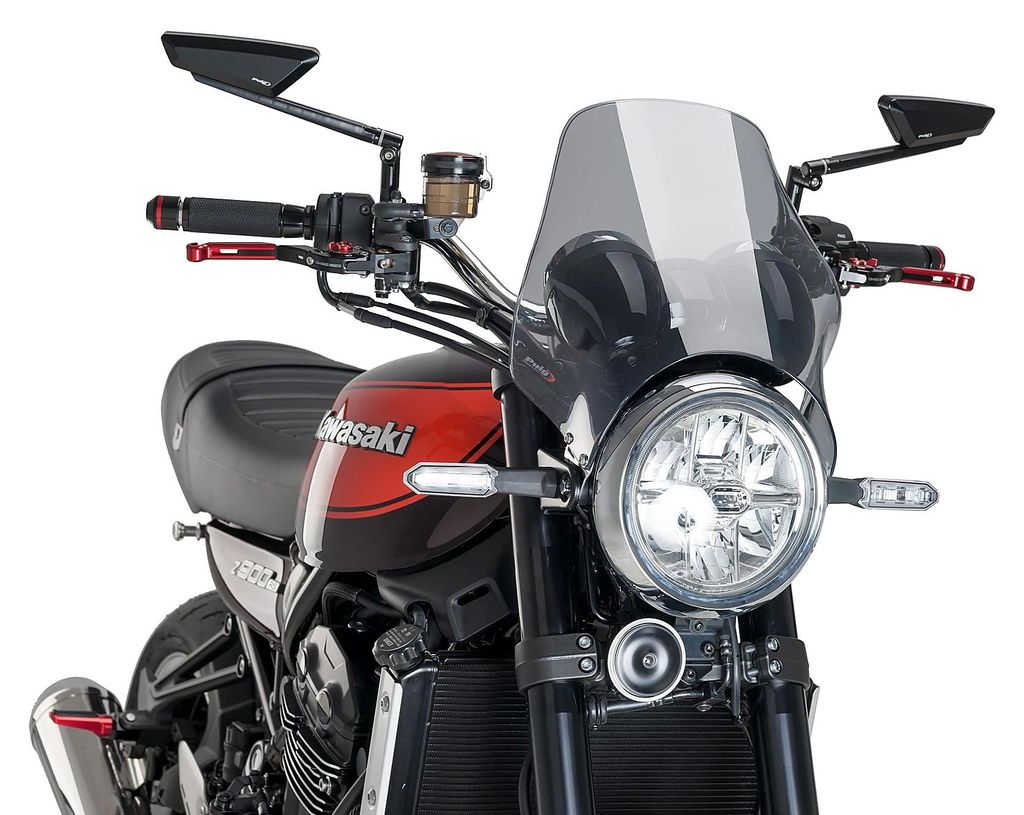 PUIG naked smoked fairing 340x320mm pour Kawasaki Image du produit 