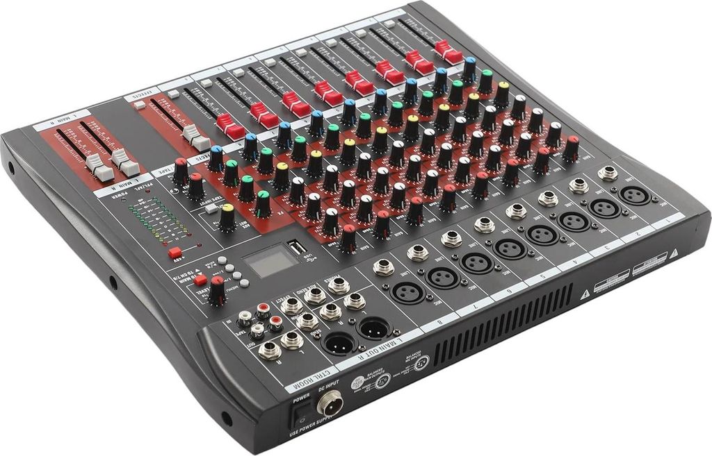 Zvukový mixážní pult - Digitální mixážní pult - 8 kanálů - Obrázek produktu 
