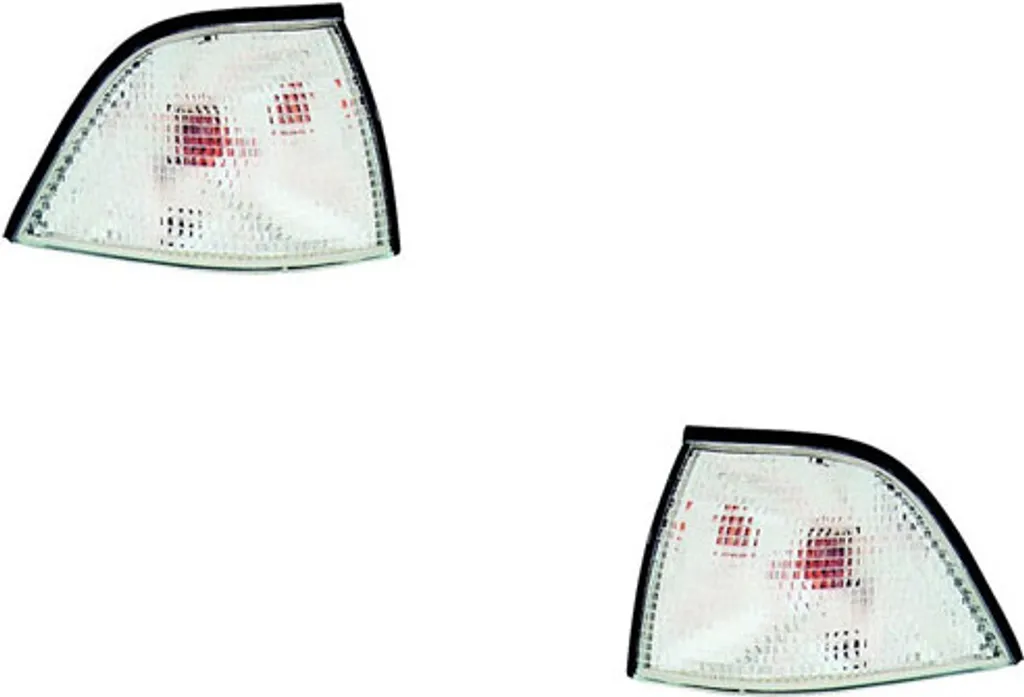Johns, indicatore di direzione adatto per BMW Serie 3 E36 03/92-04/99, set anteriore destro e sinistro
