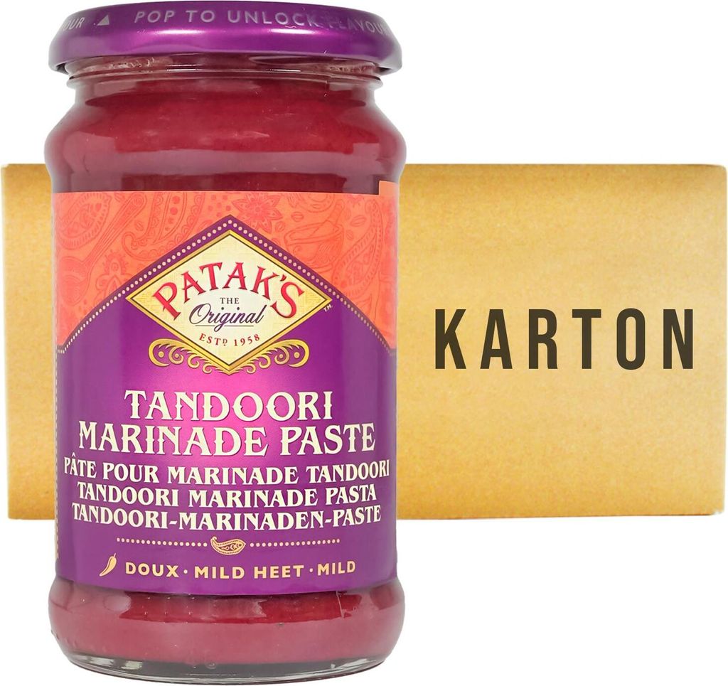 Patak ́s Tandoori Marinade Paste 6x312g