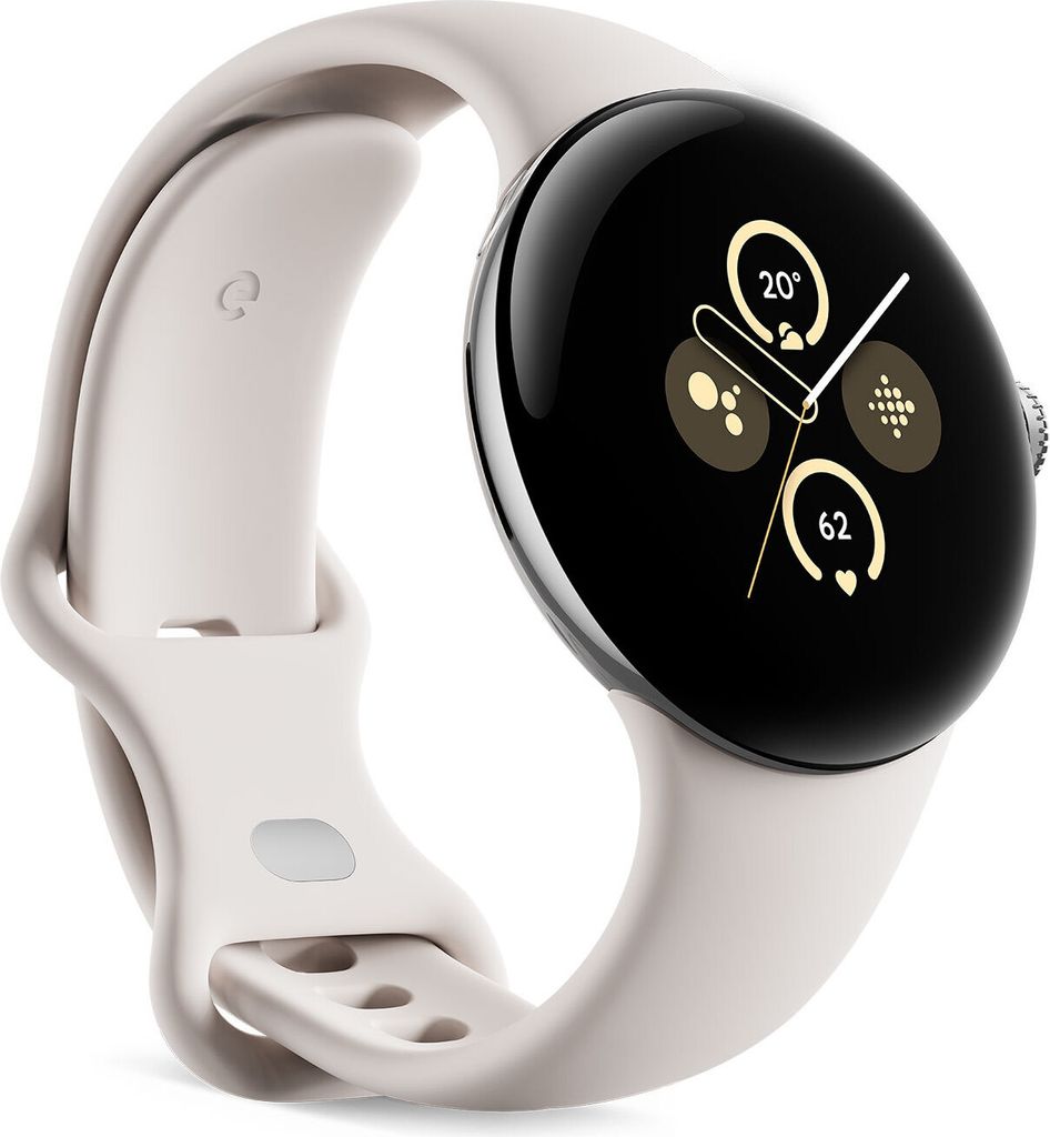 Hodinky Google Pixel Watch 2 (LTE) Leštená strieborná so Obrázok produktu 3