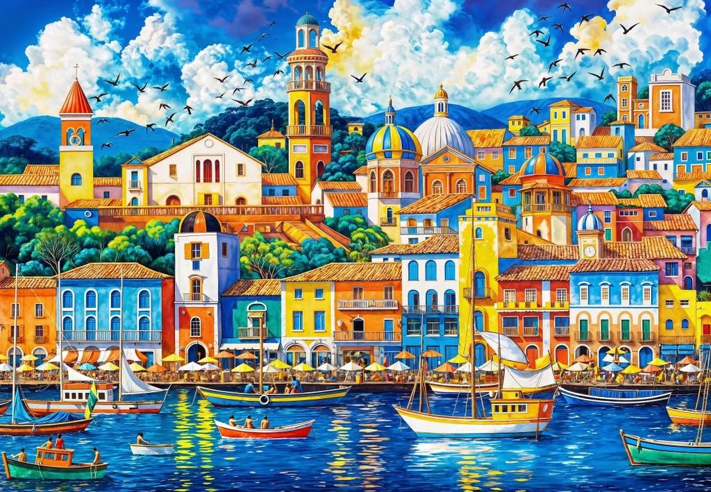 Grafika Puzzle Mediterranean Dream - 1000 Teile Erwachsenenpuzzle