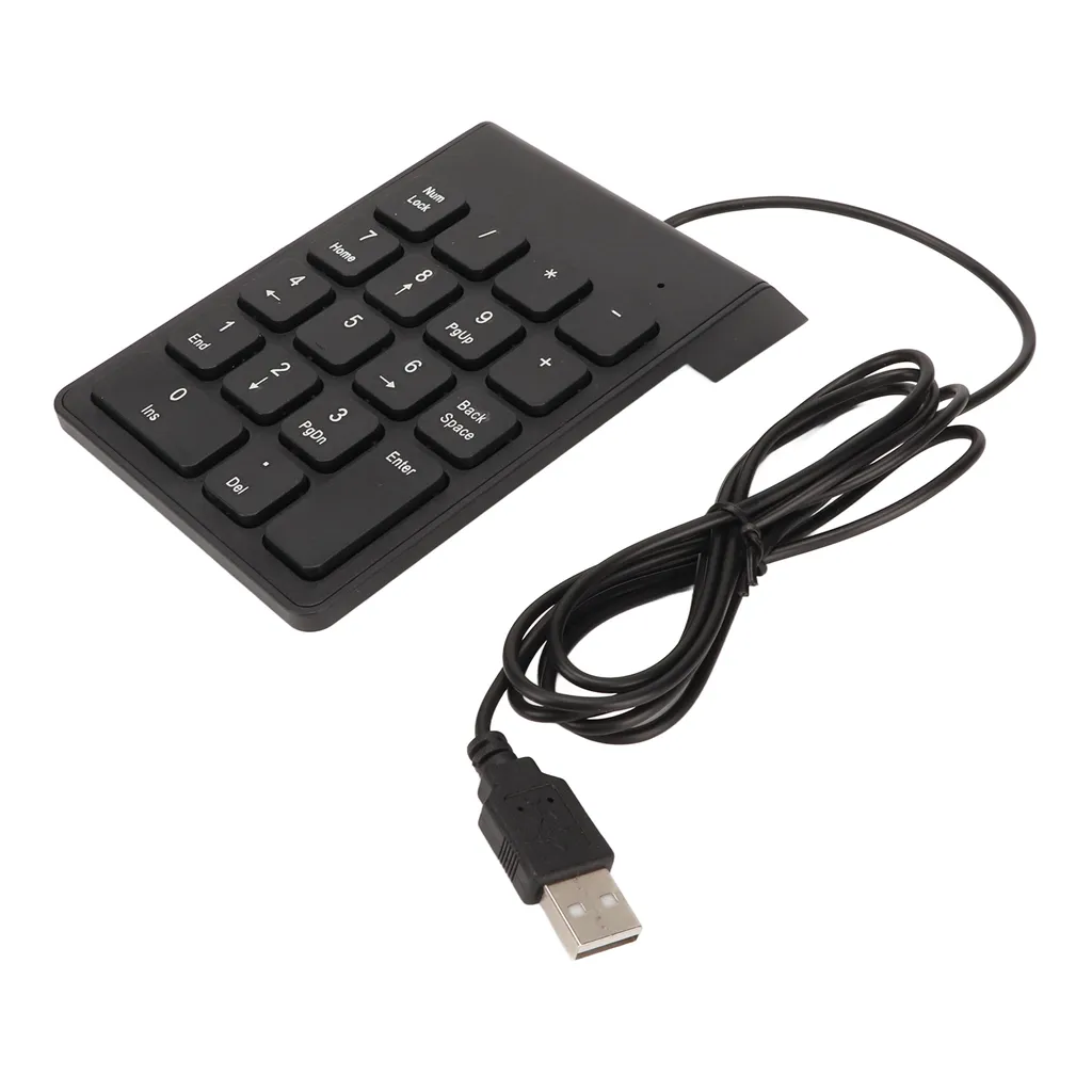 Offerta Tastierino Numerico Cablato - Mini Tastiera USB 18 Tasti