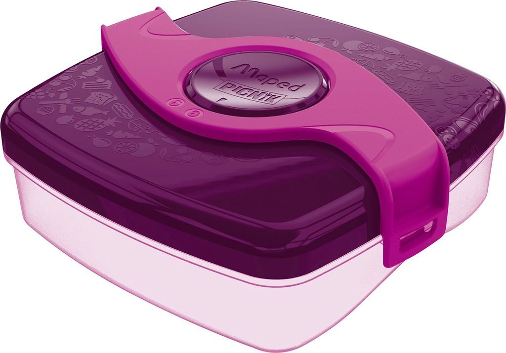 Maped PICNIK Brotdose ORIGINS LUNCH-BOX, 0,52 l, pink Produktbild 