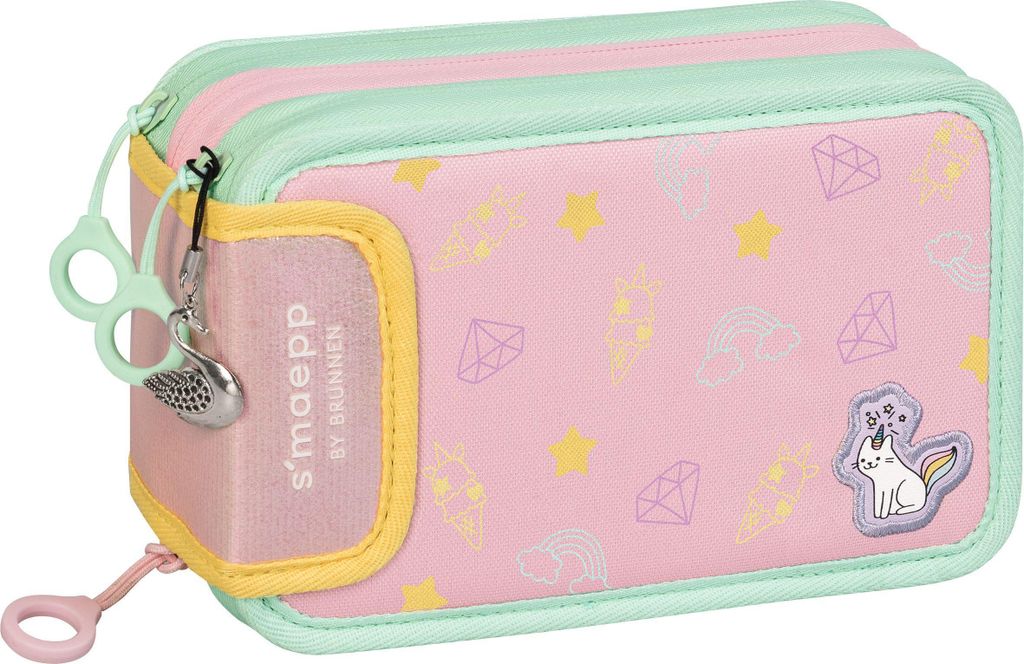 Federmäppchen 3 RV Unicorn Produktbild 