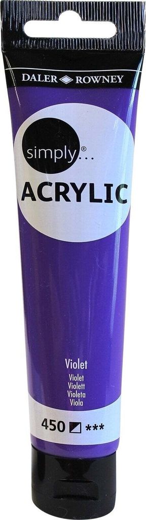 Daler-Rowney Simply Acrylic, 75 ml, Violet Produktbild 