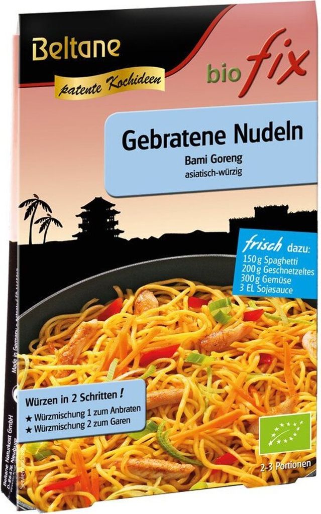 biofix - Tagliatelle fritte Bami Goreng 15,81g Immagine del prodotto 