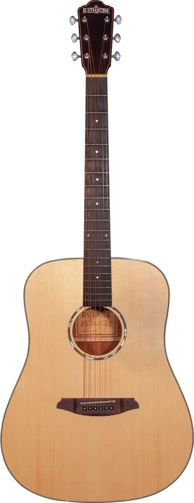 Guitare Acoustique Rathbone R5SM Format Baby-Grand en Bois Massif
