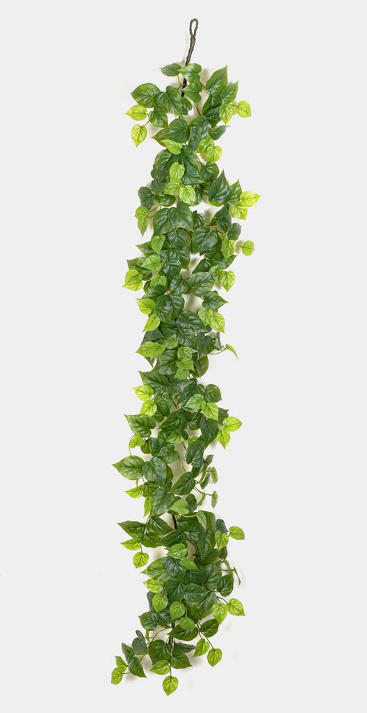 artplants.de Philodendron Kunstgirlande EICCA, 180cm - Philodendron künstlich