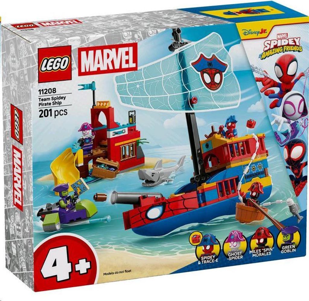 LEGO® Spidey 11208 Piratenschiff von Spideys Team Produktbild 