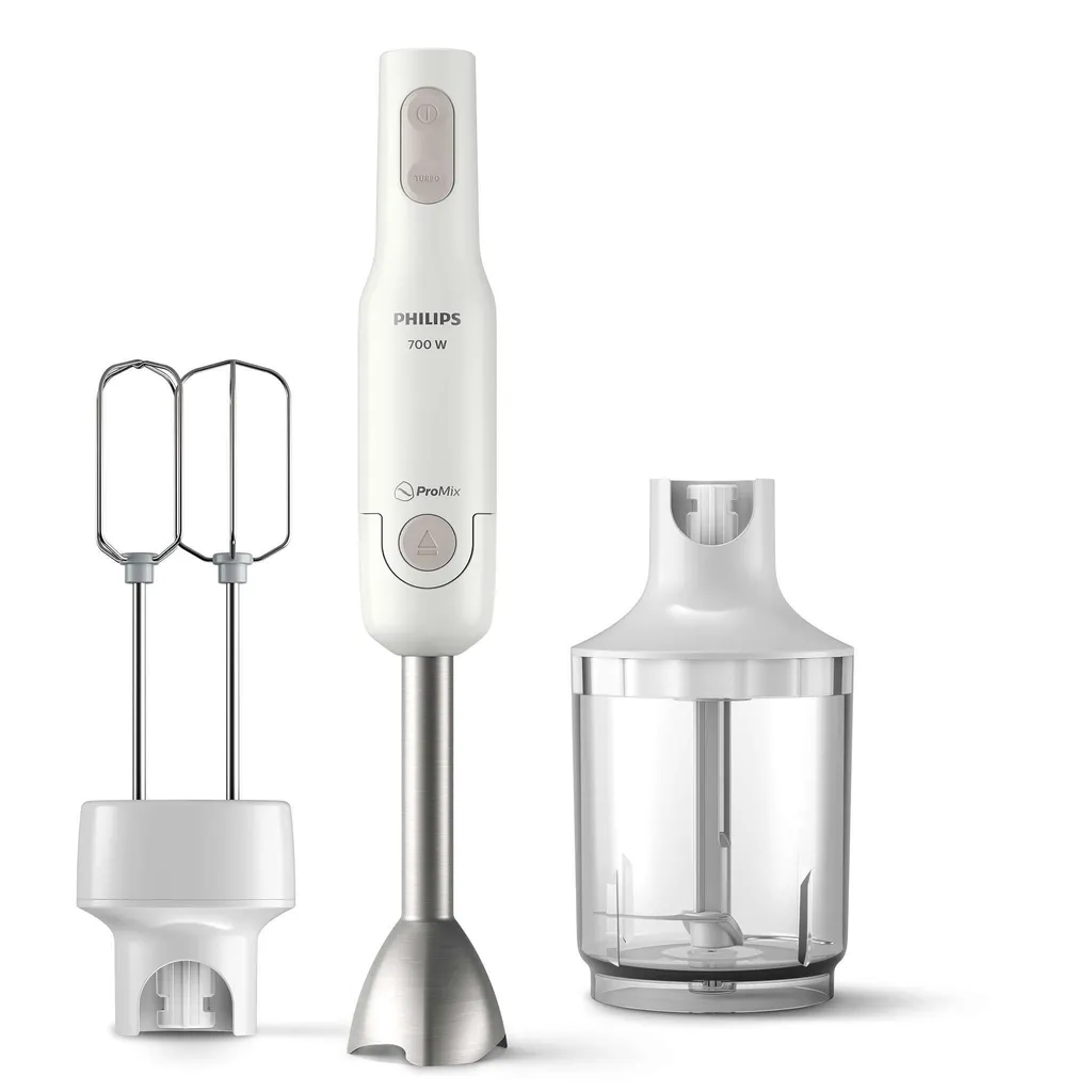 Philips Daily Collection ProMix HR2538/01 Mixeur Plongeant 700W Blanc
