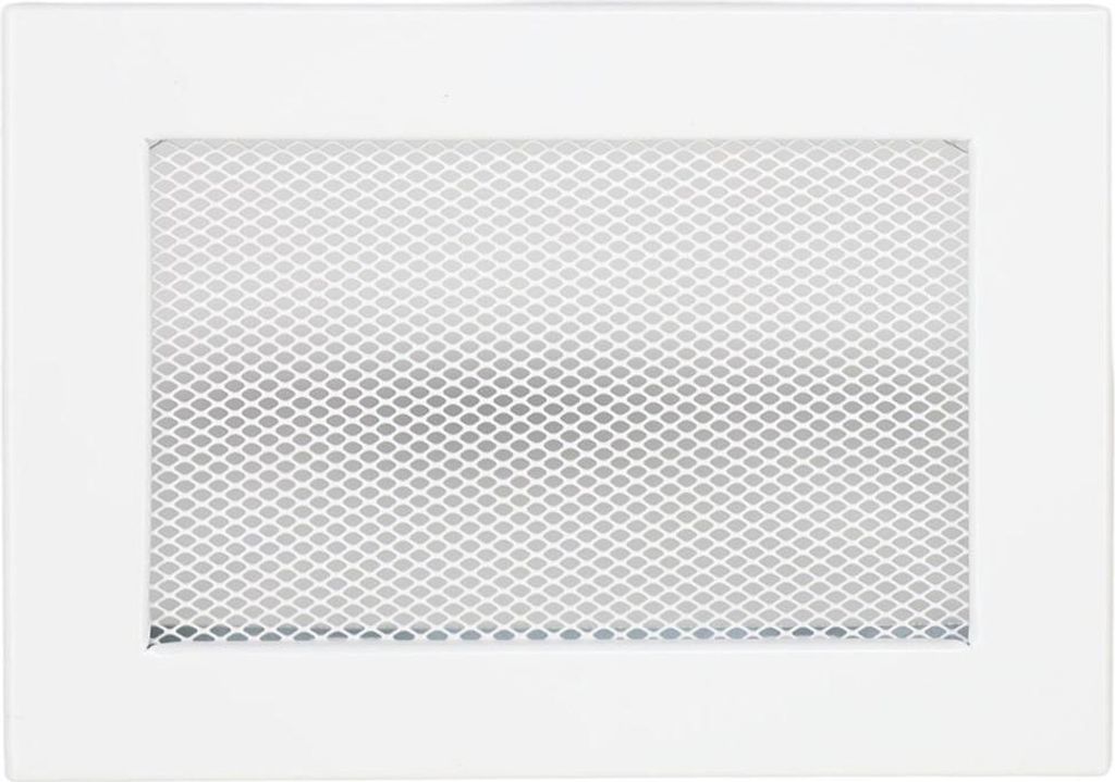 Ventlab Gitter mit Gittergewebe 200 x 145 mm, weiß