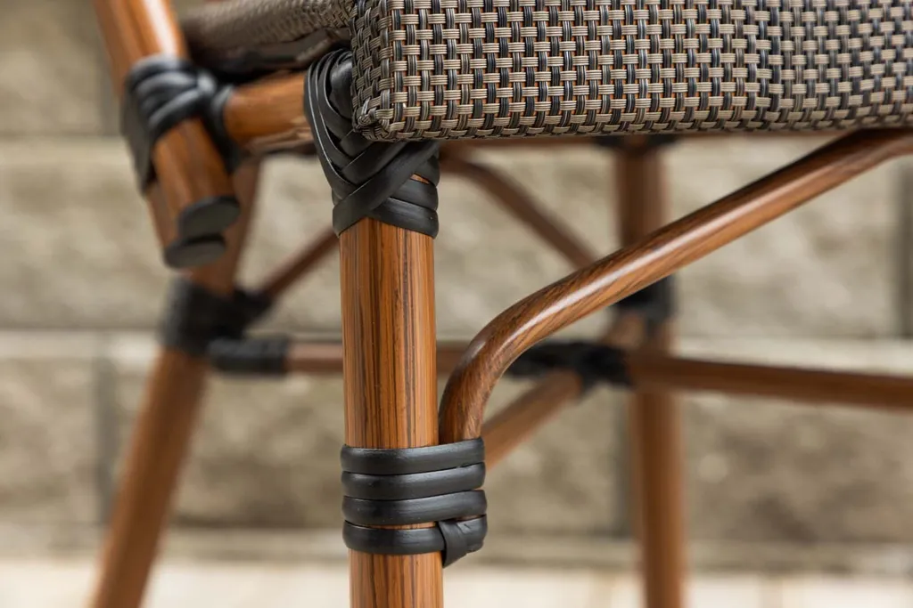 Chaise de café Guarda noire : la solution d'assise durable et facile - 6