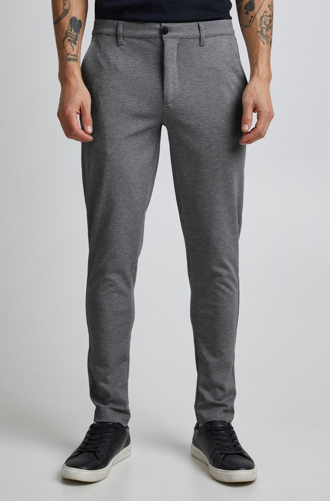 SOLID SDDave Barro Barro Herren Hose Stoffhose Lange Hose mit Stretch Slim Fit