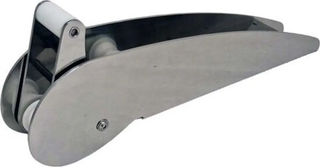 Poulie de proue 595 mm inox Hollex résistante et anti-corrosion