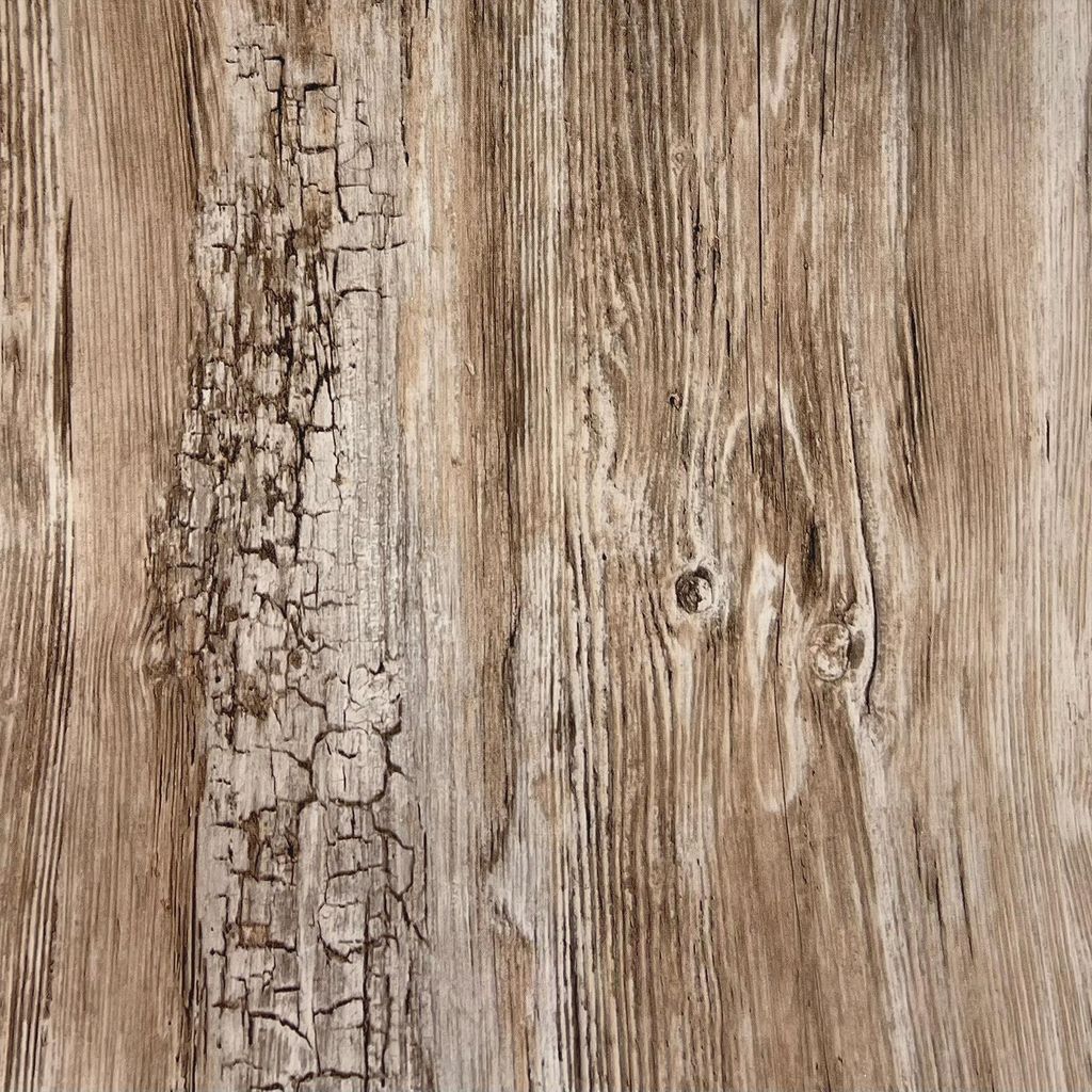 Klebefolie Möbel 90x50 cm - Rustikales Holz - Möbelfolie selbstklebend in Holzoptik - Folie für Möbel zur einfachen Renovierung von Türen, Tis...