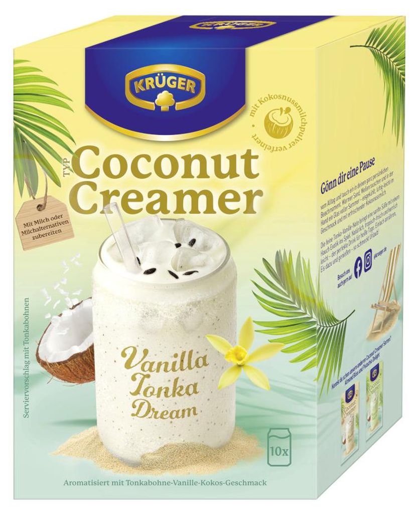 Krüger, smak Coconut Creamer Vanilla Tonka Dream, Zdjęcie produktu 