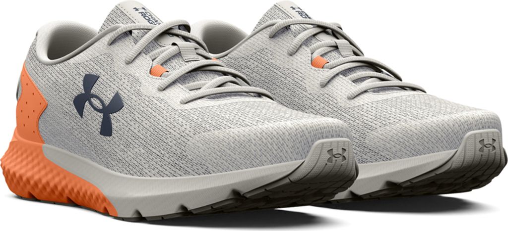 UNDER ARMOUR Charged Rogue 3 Laufschuhe Damen 100 - gray/orange tropic/downpour gray 40