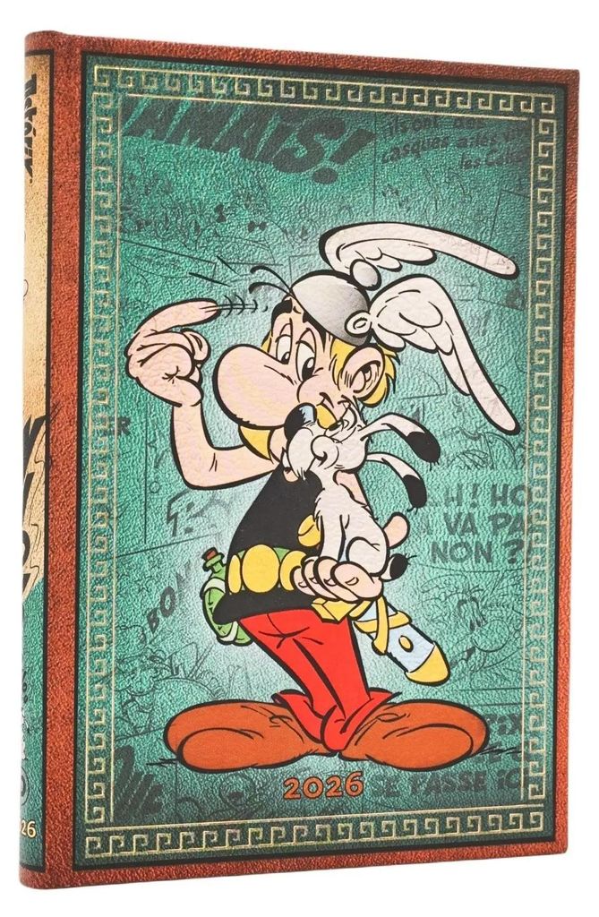 12-Monatskalender. 2026 Asterix Midi Vertikal Produktbild 