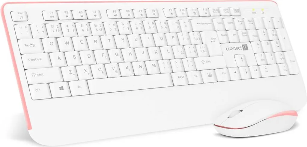 Clavier sans fil CONNECT IT CKM-7801-CS anti-fatigue des poignets