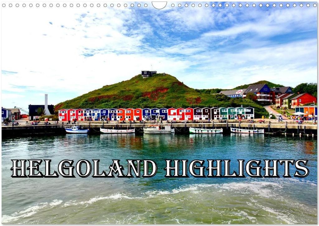 Helgoland Highlights (Wandkalender 2026 DIN A3 quer), CALVENDO Monatskalender