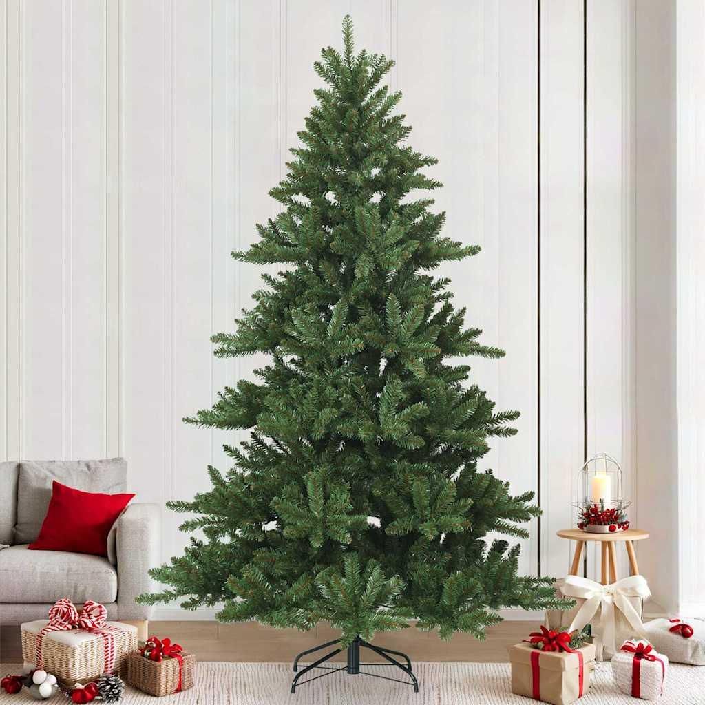 Maison Exclusive - Künstlicher klappbarer Weihnachtsbaum Grün 240 cm PVC, Stahl
