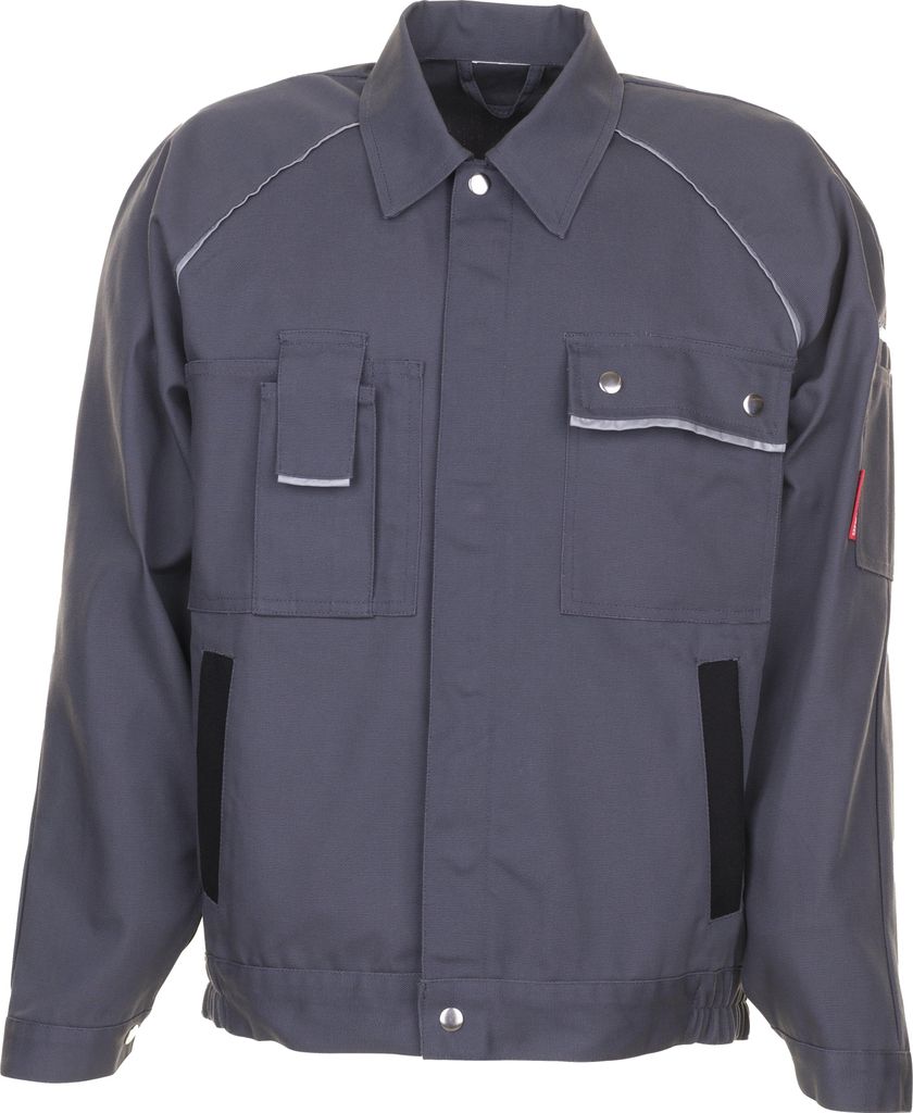 Größe 27 Herren Planam Canvas 320 Bundjacke grau schwarz Modell 2113
