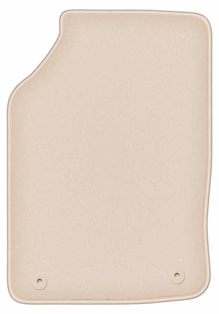 DURBAN Beige Velours-Fahrerfußmatte für Nissan 100NX Coupé, Produktbild 