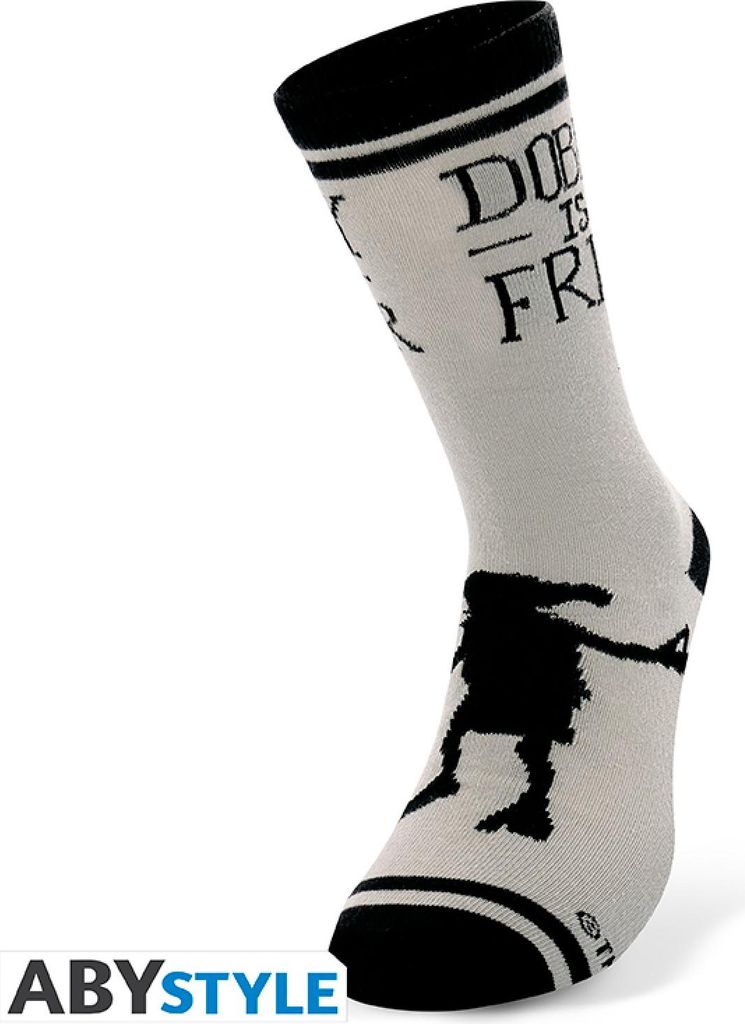 HARRY POTTER - Socken - Schwarz & Grau - Dobby Produktbild 