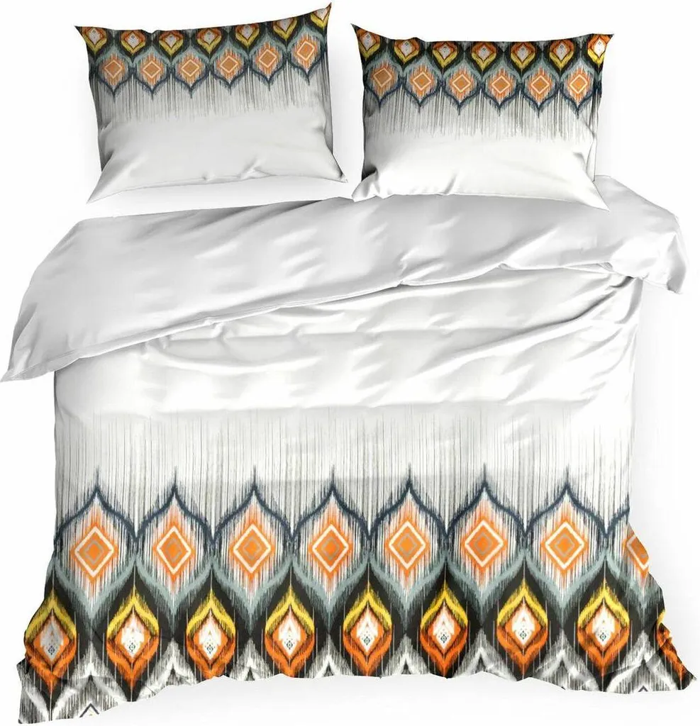 Parure de lit Satin NIKA 21 Eurofirany 160x200 cm avec 2 taies d'oreiller