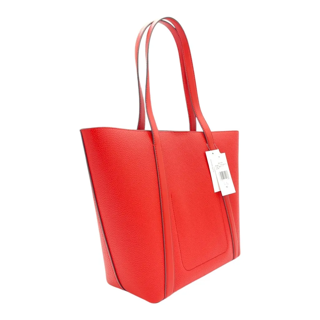 Sac cabas fourre-tout Michael Kors Hadleigh en cuir véritable orange - 9