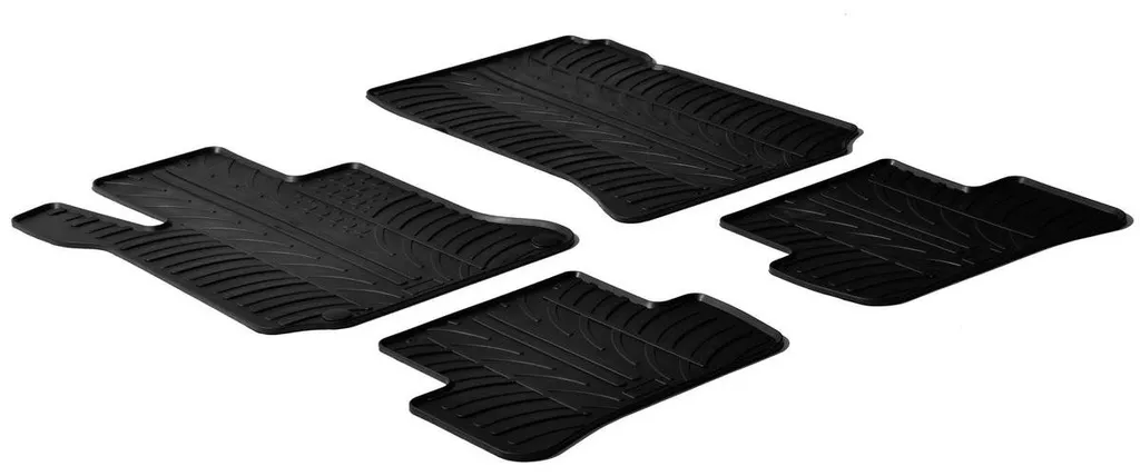 Tapis en caoutchouc Lampa pour Mercedes Classe C Break 2008-2014 S204