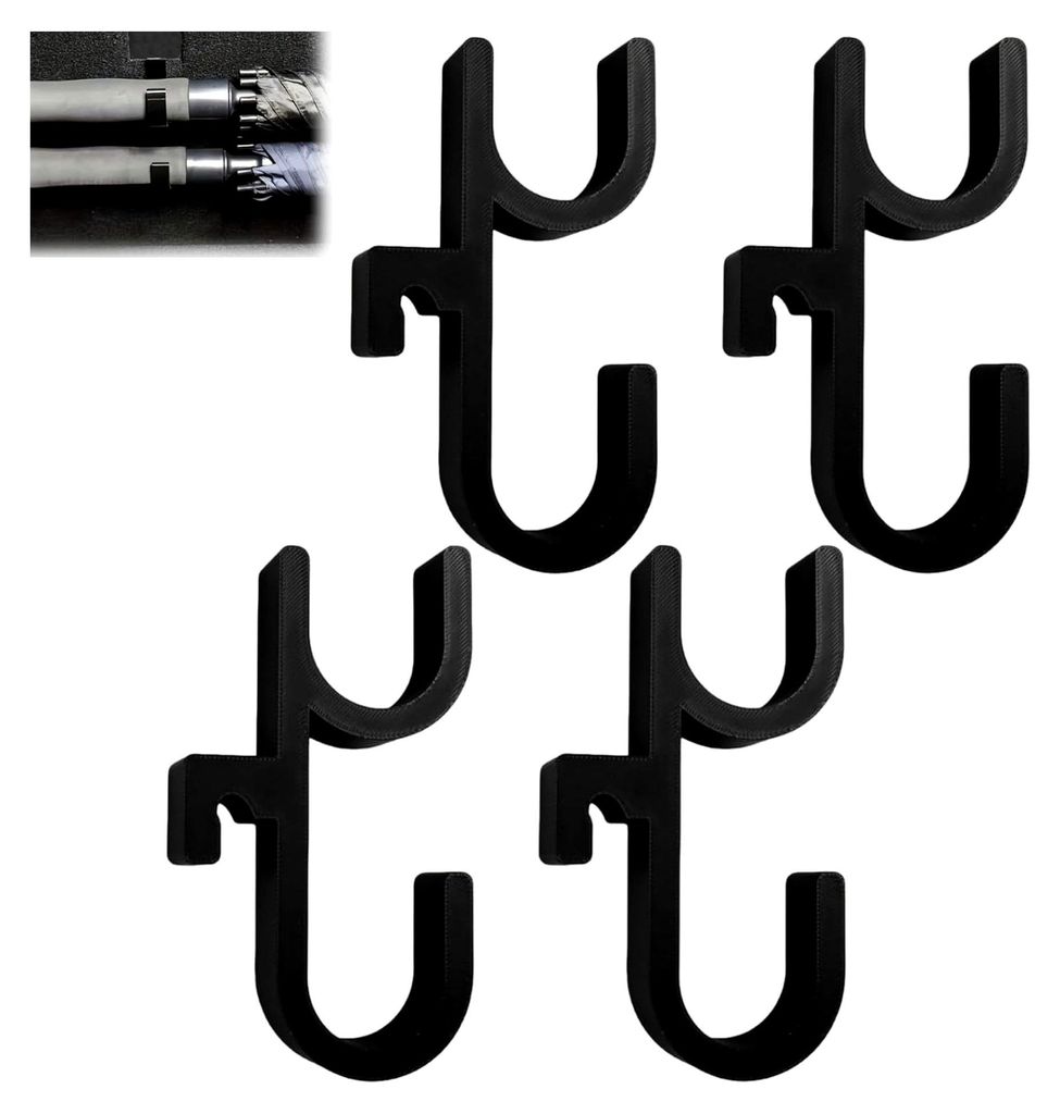 4 Stück Auto Regenschirmhalter für den Kofferraum, universeller Regenschirmhalter ohne Bohren, platzsparender Auto-Organizer für SUV, Limousine,...