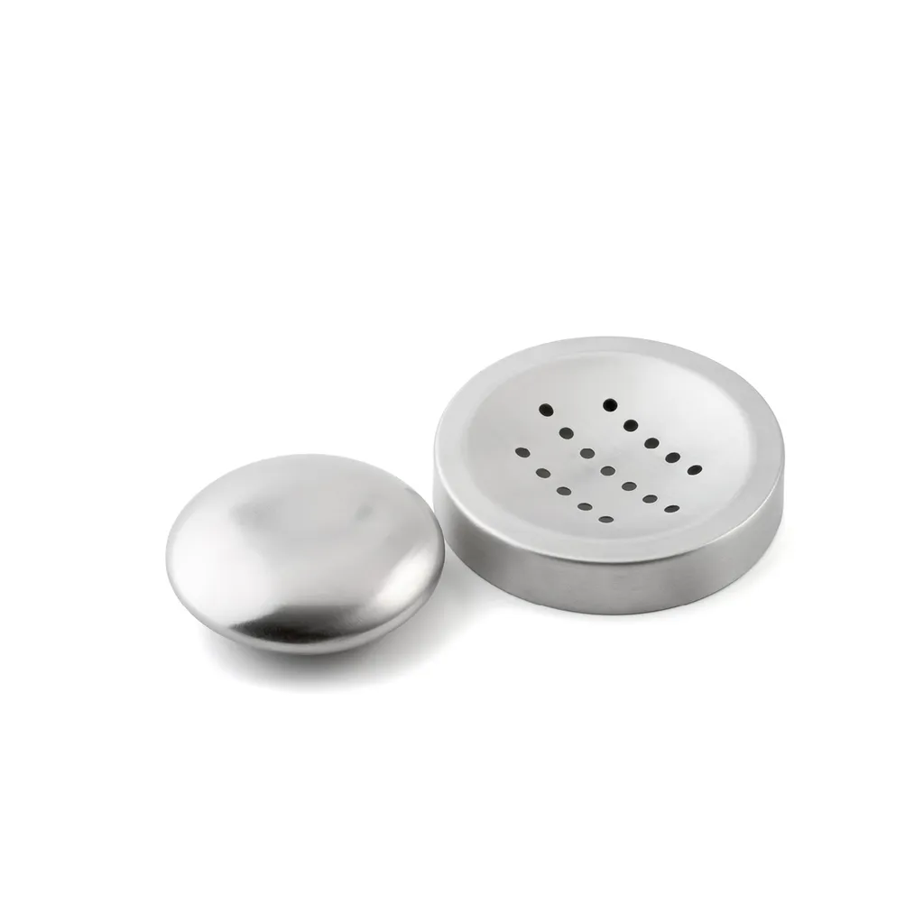 Karl Weis sapone in acciaio inox con vassoio di raccolta