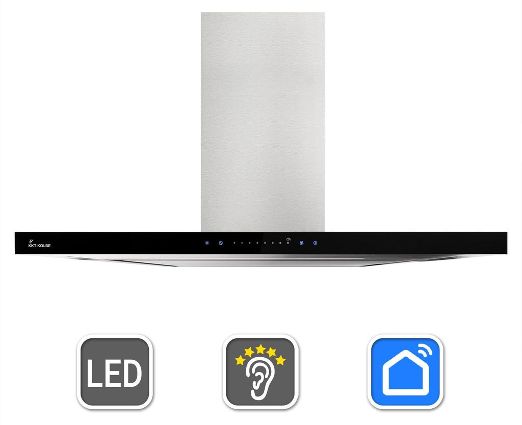 Hotte aspirante cuisine 90cm Hotte Murale acier inoxydable Image du produit 