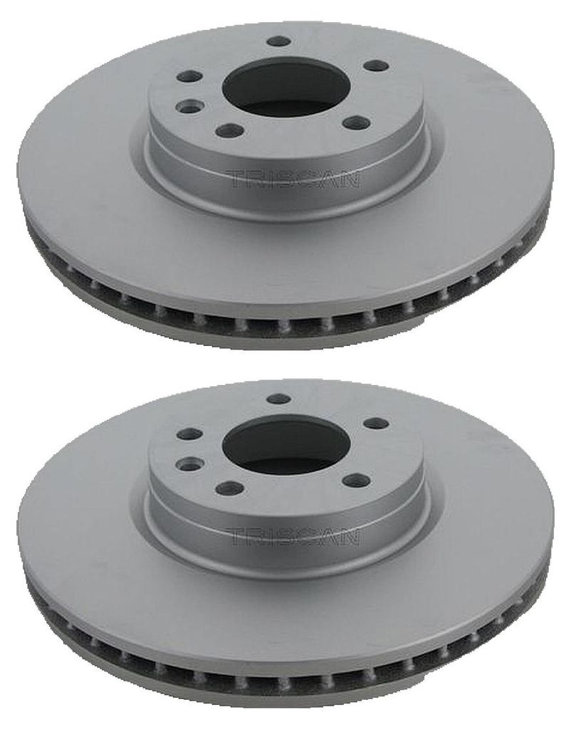 2 Bremsscheiben innenbelüftet Ø 296 mm TRISCAN für u.a. OPEL OMEGA