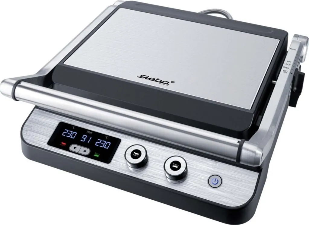 Steba FG 120 Appareil à panini et grillades pour repas sains en famille