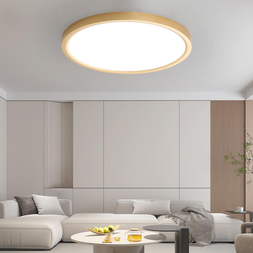 54W LED Deckenleuchte Flach Ultra Dünn 2.5cm  Deckenlampe Produktbild 