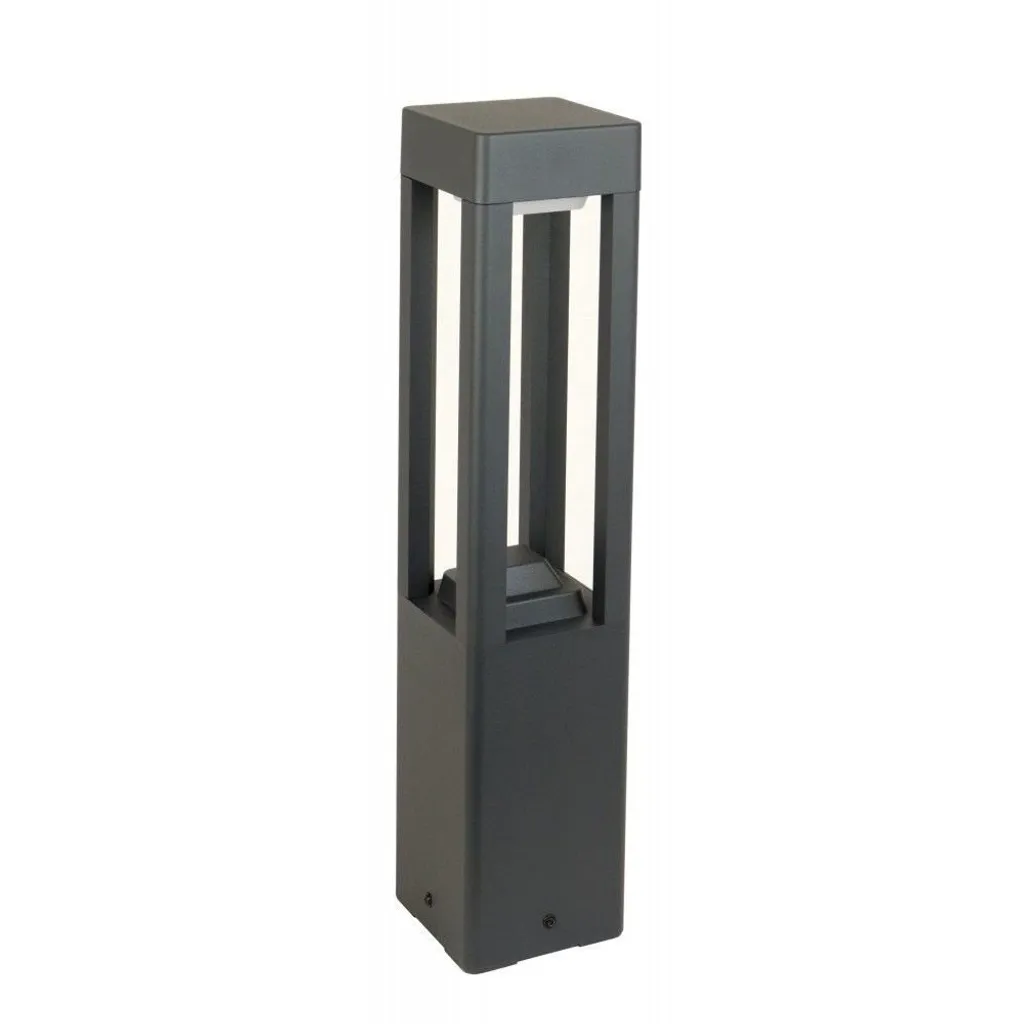 Balisage d'allée borne de jardin 50cm gris foncé IP54 éclairage SU-MA