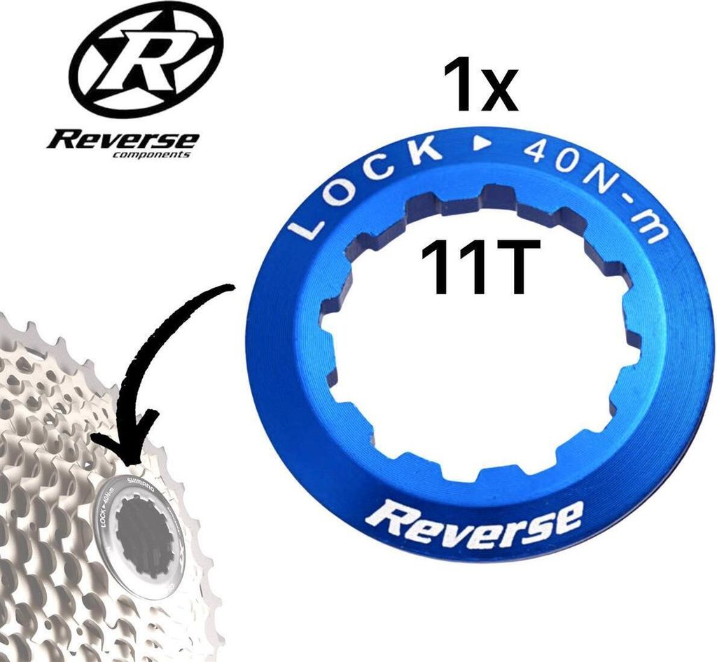 Reverse Kassettenverschlussring dunkelblau