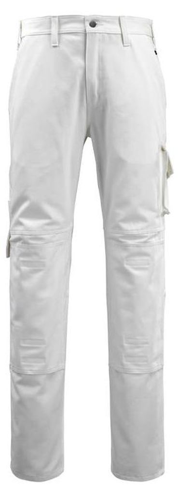 Mascot Hose mit Knietaschen Workwear 14579, Farbe:weiß, Größe:C52-kurz