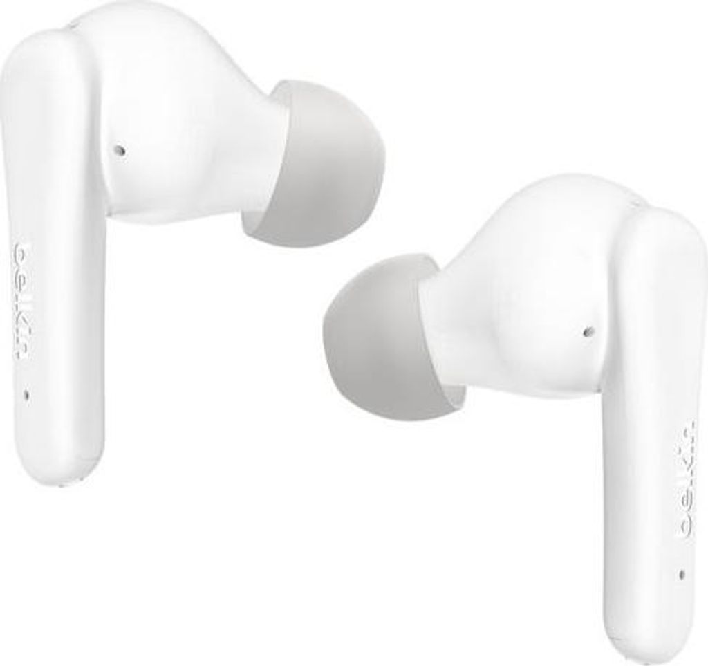 Belkin SoundForm Rhythm Kopfhörer Verkabelt & Kabellos im Ohr Anrufe/Musik USB Typ-C Bluetooth Weiß