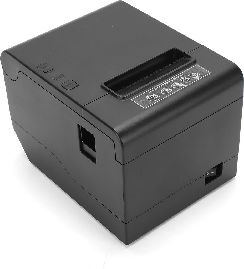 80mm Thermo-Bondrucker Desktop-Druckmaschine mit Auto-Cutter Schnelle Geschwindigkeit 260mm/s USB+WIFI Unterstützung Wandmontage für Einzelhandel