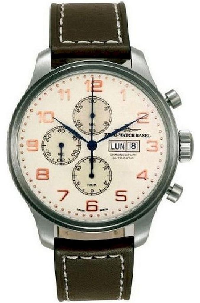 Zeno-Watch - Armbanduhr - Herren - Chrono - OS Retro - 8557TVDD-f2