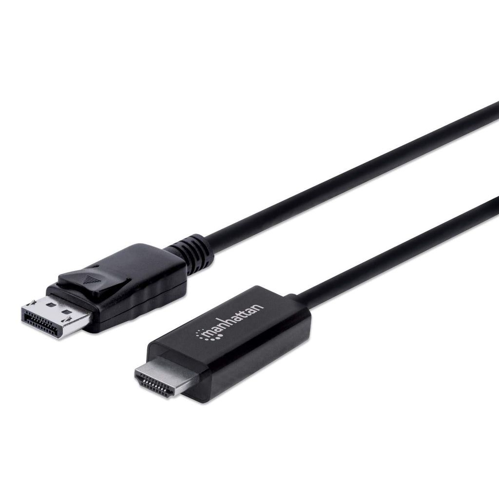 MANHATTAN 4K@60Hz DisplayPort auf HDMI-Kabel 3m schwarz