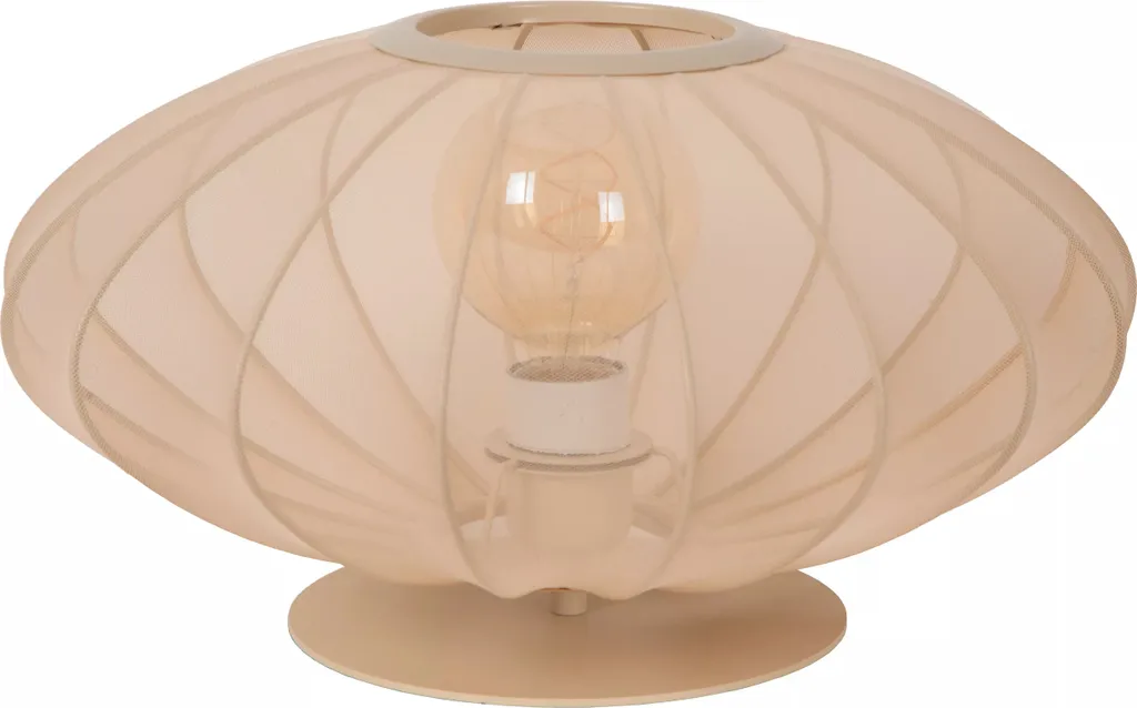 Lampe table laiton Corina Lucide : fini l'éclairage trop agressif