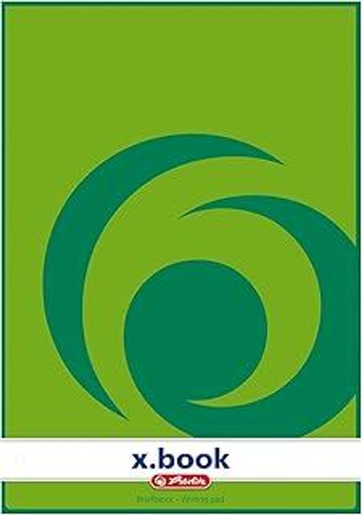 Herlitz Briefblock x.book A4, blanko, 100 Blatt, ungelocht, 5 Stück